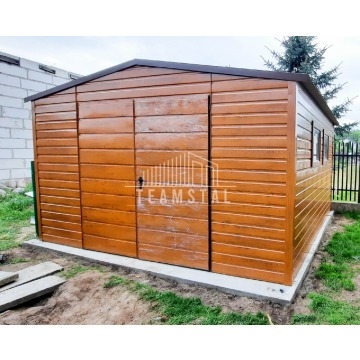 Schowek Domek ogrodowy 4m x 4m dwuspad - Brama... - Altany, domki, namioty - Gniezno - zdjęcie 4
