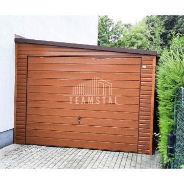 Garaż Blaszany 3,5m x 6m - spad w prawo - 2x... - Garaże i wiaty - Chodzież - zdjęcie 5