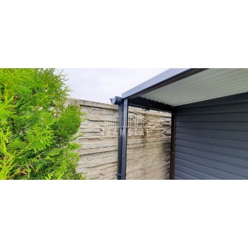 Garaż Blaszany 3m x 5m + wiata 1m. - spad tył... - Garaże i wiaty - Malbork - zdjęcie 5