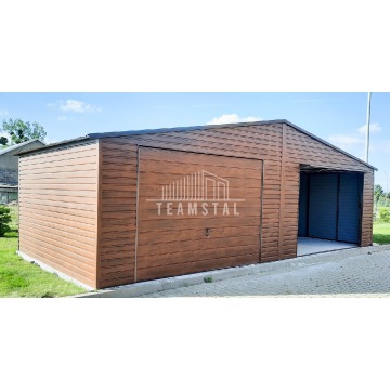 Garaż Blaszany 8m x 6m - dwuspad - 2x Brama u... - Garaże i wiaty - Czersk - zdjęcie 2