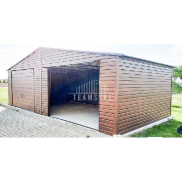Garaż Blaszany 8m x 6m - dwuspad - 2x Brama u... - Garaże i wiaty - Czersk - zdjęcie 3