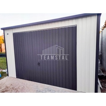 Garaż Blaszany 4m x 5m pion - spad tył -  Brama... - Garaże i wiaty - Elbląg - zdjęcie 2