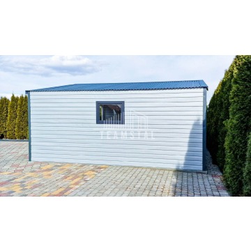 Garaż Blaszany 5m x 6m poziom - Brama  + drzwi... - Garaże i wiaty - Szczecinek - zdjęcie 5
