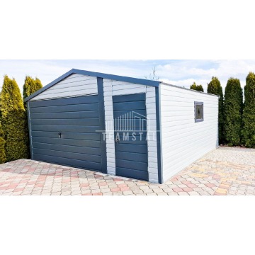 Garaż Blaszany 5m x 6m poziom - Brama  + drzwi... - Garaże i wiaty - Szczecinek - zdjęcie 6