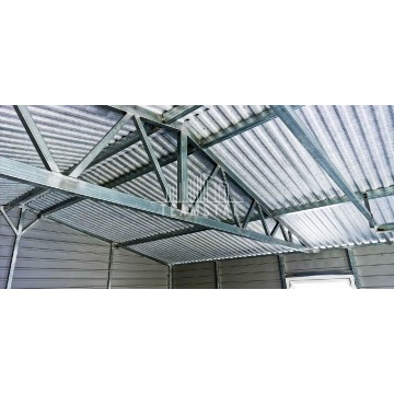 Garaż Blaszany 5m x 6m poziom - Brama  + drzwi... - Garaże i wiaty - Szczecinek - zdjęcie 10