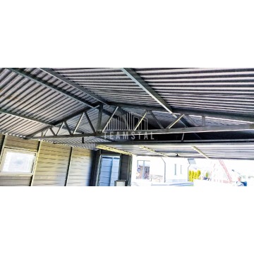 Garaż Blaszany 5m x 6m poziom - Brama  + drzwi... - Garaże i wiaty - Szczecinek - zdjęcie 12