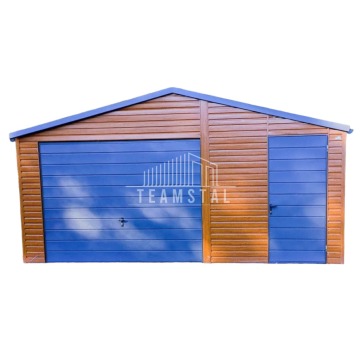 Garaż Blaszany 5m x 6m - dwuspad - Brama + drzwi... - Garaże i wiaty - Nowogard - zdjęcie 1