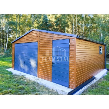 Garaż Blaszany 5m x 6m - dwuspad - Brama + drzwi... - Garaże i wiaty - Nowogard - zdjęcie 2