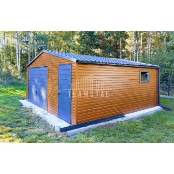 Garaż Blaszany 5m x 6m - dwuspad - Brama + drzwi... - Garaże i wiaty - Nowogard - zdjęcie 4