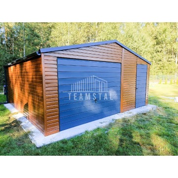 Garaż Blaszany 5m x 6m - dwuspad - Brama + drzwi... - Garaże i wiaty - Nowogard - zdjęcie 9