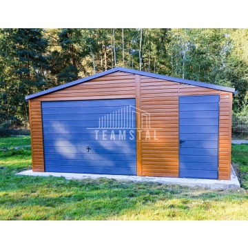 Garaż Blaszany 5m x 6m - dwuspad - Brama + drzwi... - Garaże i wiaty - Nowogard - zdjęcie 10