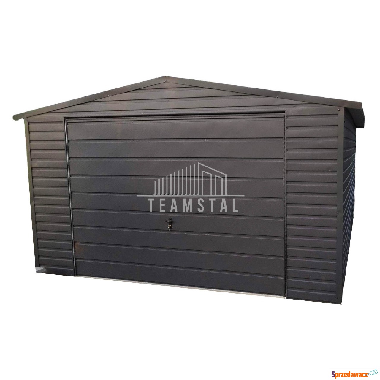 GARAŻ BLASZANY 9m x 6m - dwuspad...