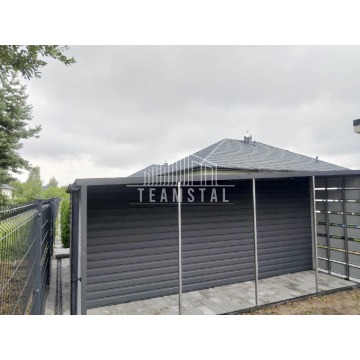 Garaż Blaszany 3m x 5m + wiata 1m. spad tył -... - Garaże i wiaty - Kalisz - zdjęcie 5