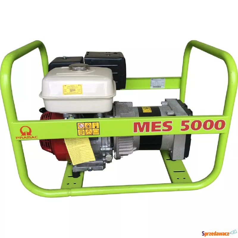 Agregat prądotwórczy jednofazowy Pramac MES5000 - Agregaty prądotwórcze - Bytom