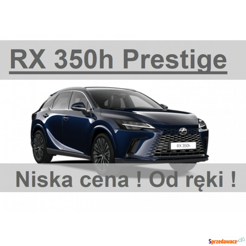 Lexus RX  SUV 2023,  2.5 hybryda - Na sprzedaż za 315 000 zł - Szczecinek