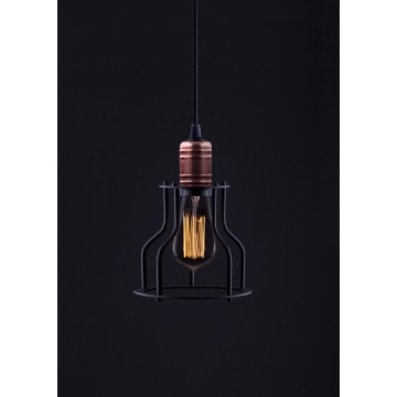 Lampa wisząca Nowodvorski Workshop 6336 zwis żyrandol oprawa loft 1x60W E27 miedziana - RABATUJEMY d