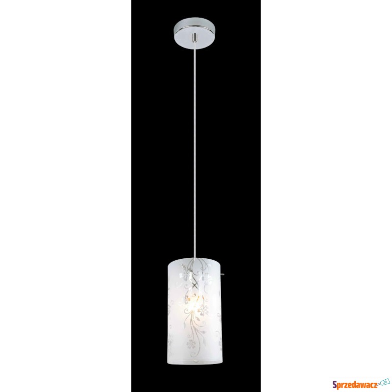Lampa wisząca zwis Italux Valve 1x60W E27 chrom... - Lampy wiszące, żyrandole - Przemyśl