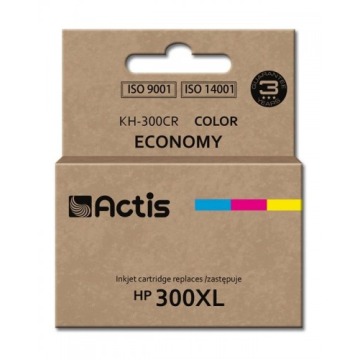 Tusz ACTIS KH-300CR (zamiennik HP 300XL CC644EE; Standard; 21 ml; kolor)