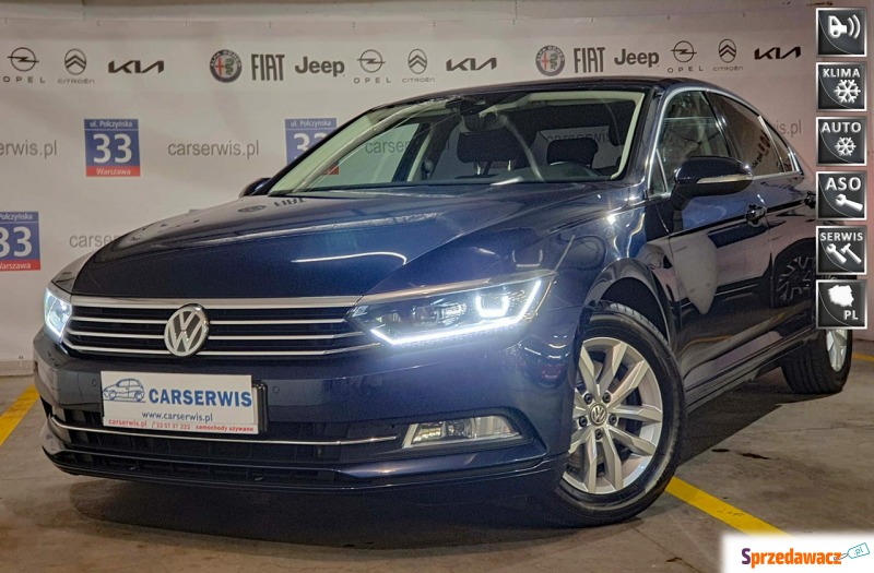 Volkswagen Passat  Sedan/Limuzyna 2017,  2.0 diesel - Na sprzedaż za 65 800 zł - Warszawa