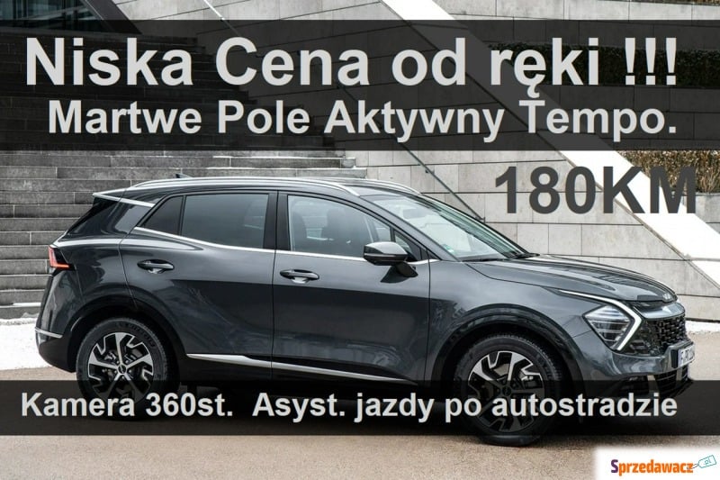 Kia Sportage  SUV 2023,  1.6 benzyna - Na sprzedaż za 169 074 zł - Szczecinek