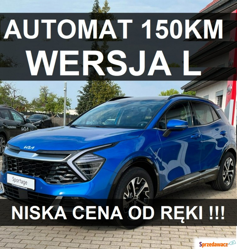 Kia Sportage  SUV 2023,  1.6 benzyna - Na sprzedaż za 142 104 zł - Szczecinek