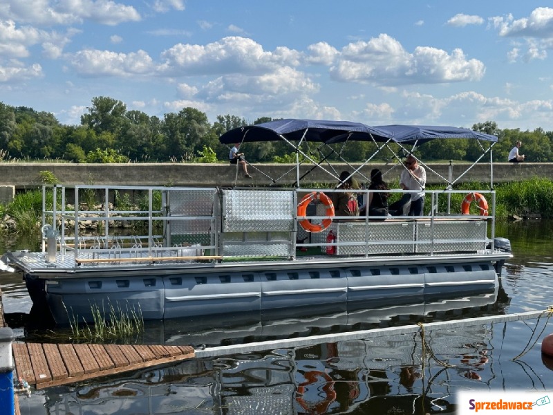 Aquarius 727 tramwaj wodny łódź pontonowa Z P... - Jachty, łodzie - Ostróda