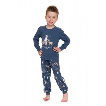 Piżama dziecięca Doctor nap PDU 4324 deep blue plus