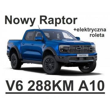 Ford Ranger Raptor - Nowy Raptor V6 288KM Eco Boost A10  Elektryczna Roleta Od  4200zł