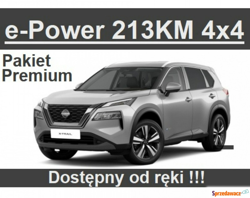Nissan X-Trail  SUV 2023,  1.5 hybryda - Na sprzedaż za 232 900 zł - Szczecinek