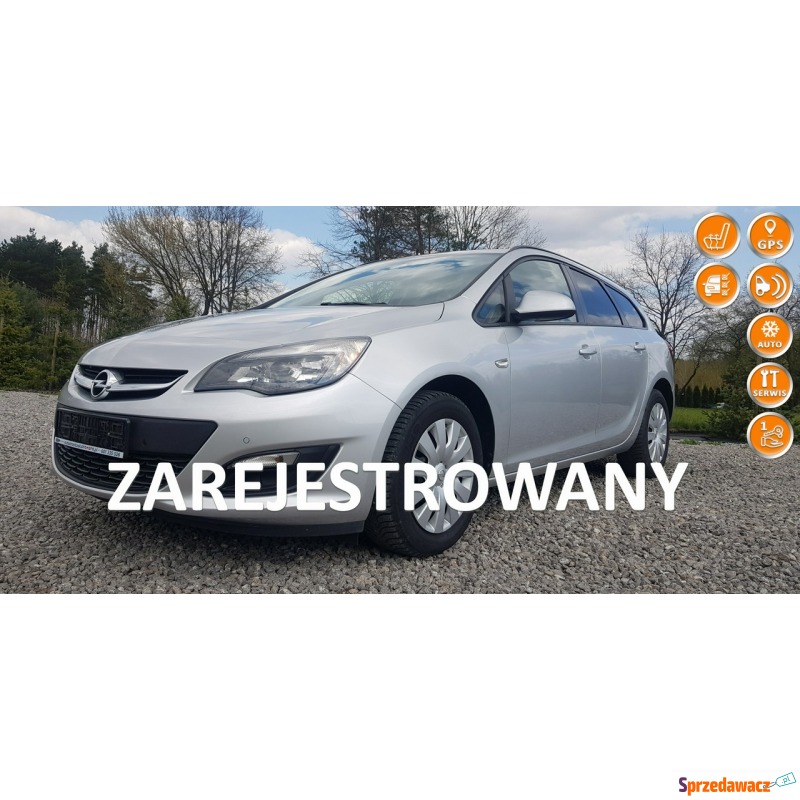 Opel Astra 2015,  1.4 benzyna - Na sprzedaż za 38 356 zł - Rybnik