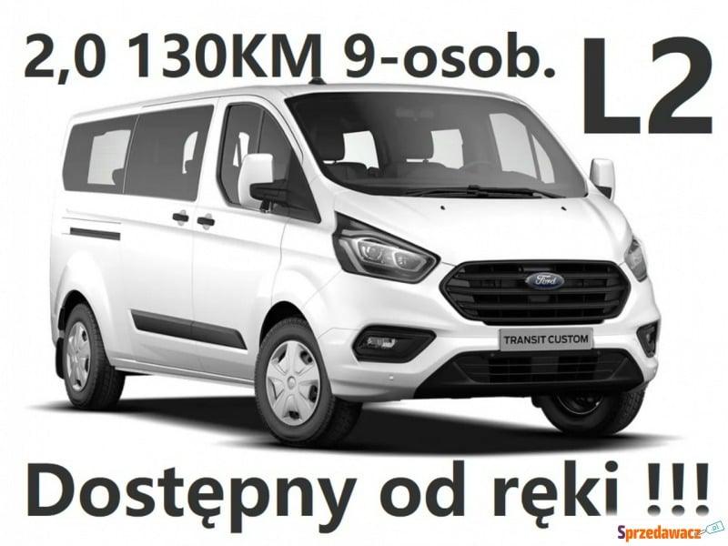 Ford Transit Custom  Minivan/Van 2023,  2.0 diesel - Na sprzedaż za 188 190 zł - Szczecinek