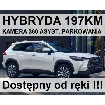 Toyota Corolla - Cross Hybryda 197KM Executive Kamera 360 Asyst. Park. Od ręki  2012 zł