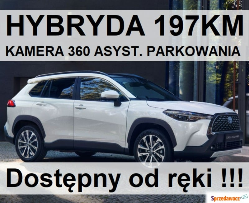Toyota Corolla  SUV 2023,  2.0 hybryda - Na sprzedaż za 168 061 zł - Szczecinek