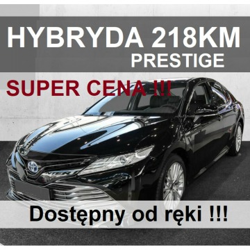 Toyota Camry - Prestige Hybryda 218KM Tempomat adaptacyjny Kamera Dostępny od ręki !