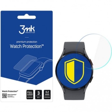 Szkło hybrydowe 3mk Watch do Galaxy Watch 5 40 mm, 3 sztuki