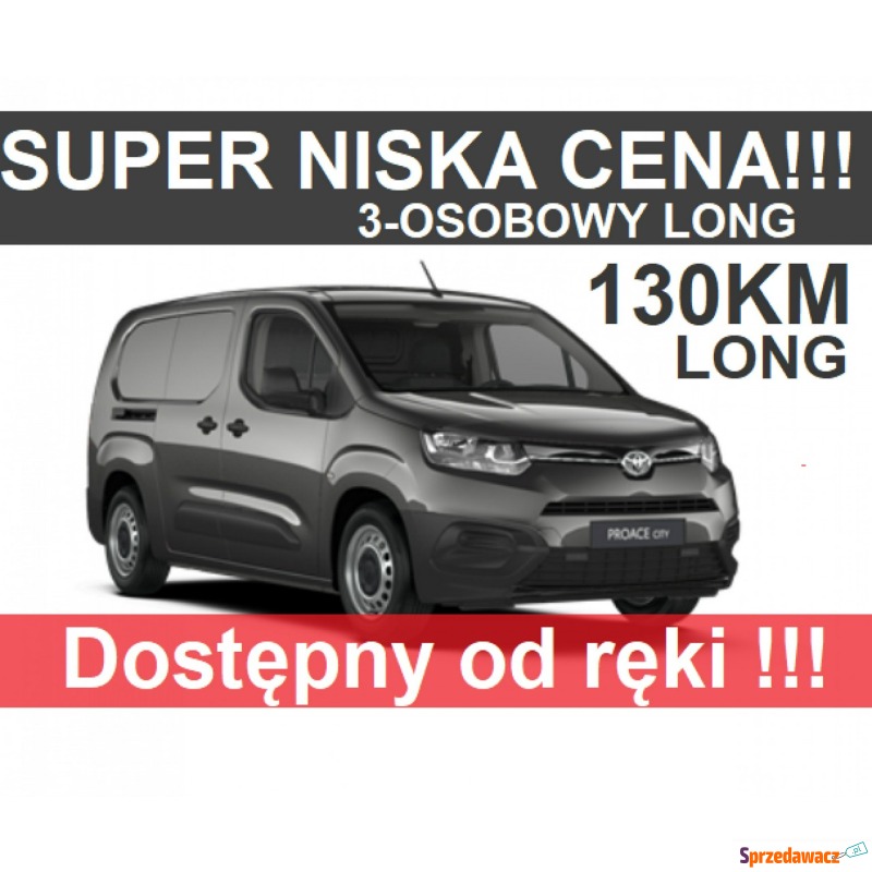 Toyota ProAce 2023,  1.5 diesel - Na sprzedaż za 116 766 zł - Szczecinek