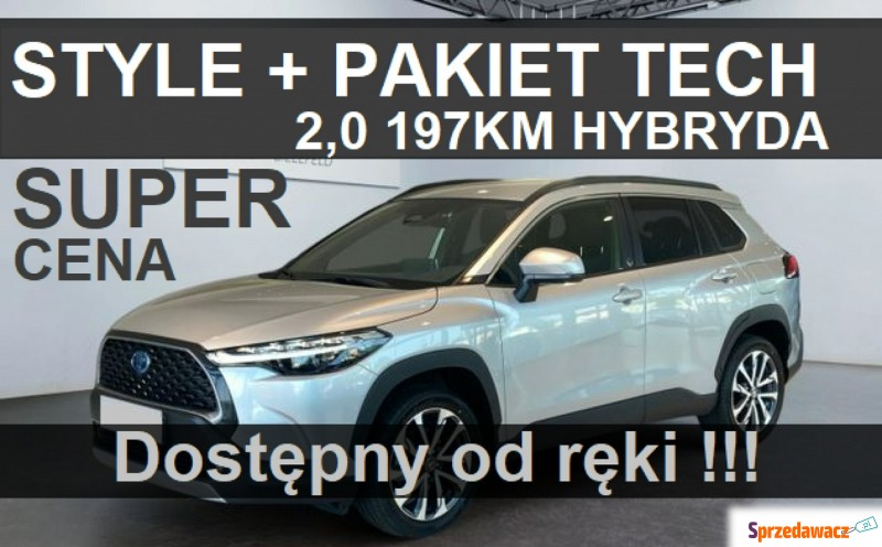 Toyota Corolla  SUV 2023,  2.0 hybryda - Na sprzedaż za 167 900 zł - Szczecinek