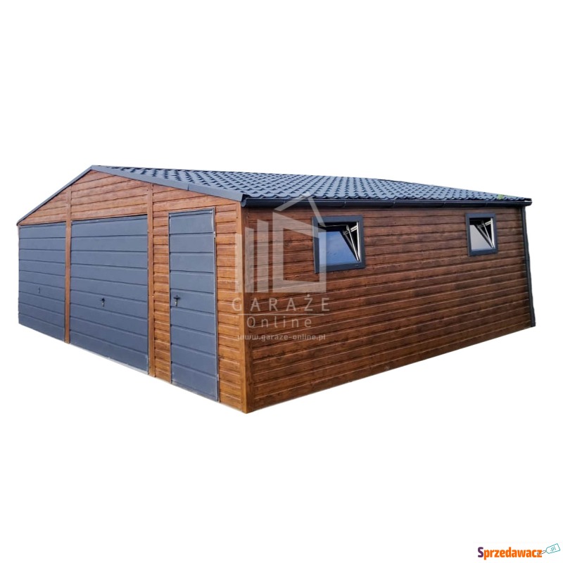 GARAŻ Blaszany  8m x 7m dwuspad...