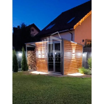 Schowek - Domek Ogrodowy 3m x 2m + wiata 1,5m... - Garaże i wiaty - Cieszyn - zdjęcie 7