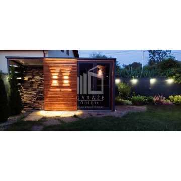 Schowek - Domek Ogrodowy 3m x 2m + wiata 1,5m... - Garaże i wiaty - Cieszyn - zdjęcie 8