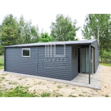 GARAŻ BLASZANY 9m x 6m + wnęka dwuspad - 2x B... - Garaże i wiaty - Brzesko - zdjęcie 2