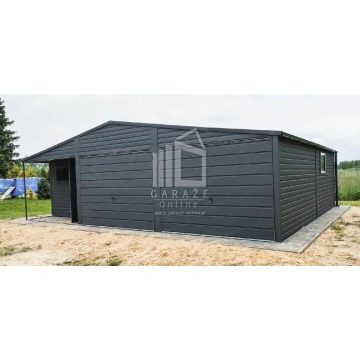 GARAŻ BLASZANY 9m x 6m + wnęka dwuspad - 2x B... - Garaże i wiaty - Brzesko - zdjęcie 6