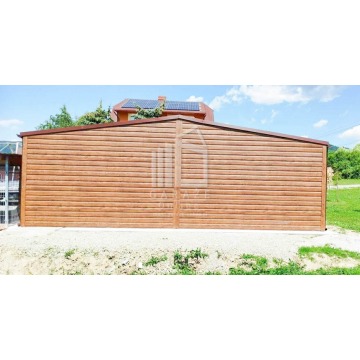 Garaż Blaszyny 7m x 7m wnęka dwuspad  2x Brama... - Garaże i wiaty - Sanok - zdjęcie 2