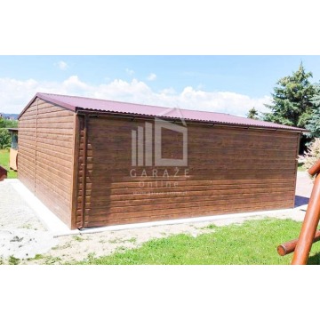 Garaż Blaszyny 7m x 7m wnęka dwuspad  2x Brama... - Garaże i wiaty - Sanok - zdjęcie 15
