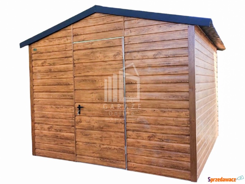 Schowek - Domek ogrodowy 3m x 3m DWUSPAD - drzwi... - Sprzedam garaż, parking - Międzyrzecz
