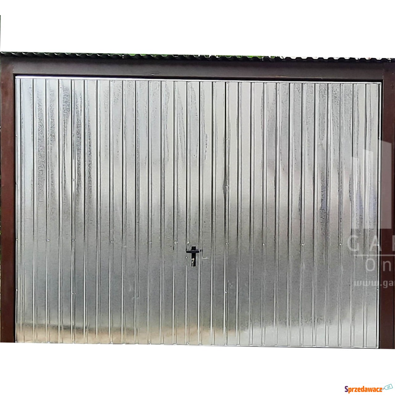 Garaż Blaszany 3m x 6m pion - spad...