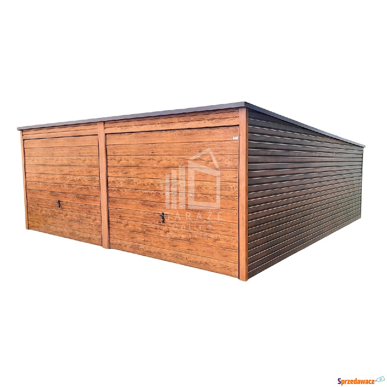 GARAŻ BLASZANY 6m x 5,8m poziom...