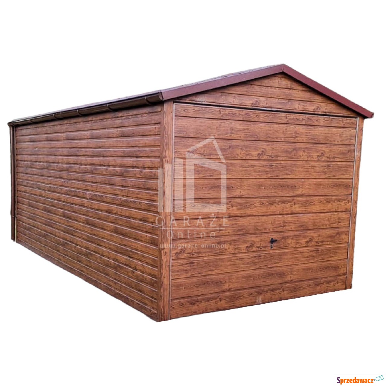 GARAŻ BLASZANY 3m x 6m poziom -...