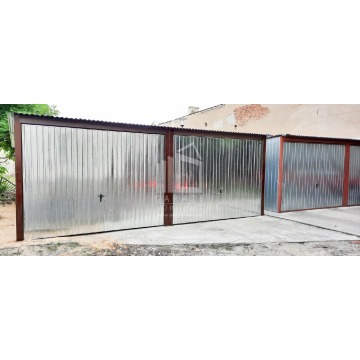 Garaż Blaszany 6m x 6m pion - spad tył Brama... - Garaże i wiaty - Kwidzyn - zdjęcie 2