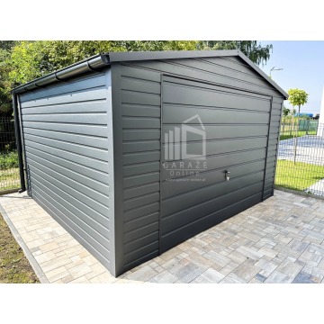 Garaż Blaszany 4m x 5m - Brama uchylna + rynny... - Garaże i wiaty - Elbląg - zdjęcie 3